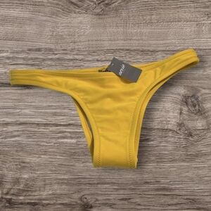NWT Aerie Bikini Bottom Sunshine Yellow Small